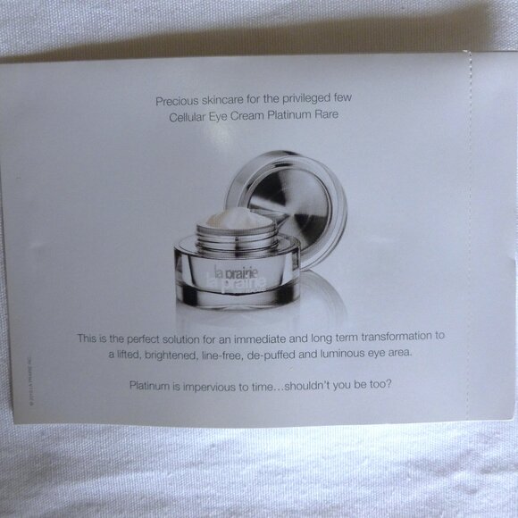 La Prairie Silver and White Eye Cream 4 x 1.5ml - Picture 3 of 8